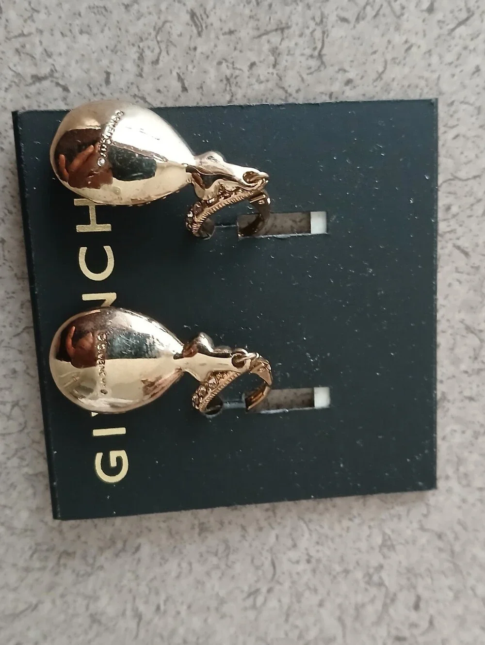 Givenchy drop earrings